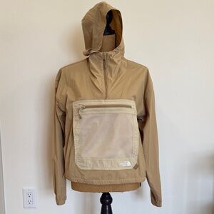 The North Face Beige Hooded Pullover